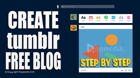 Create A Tumblr Blog